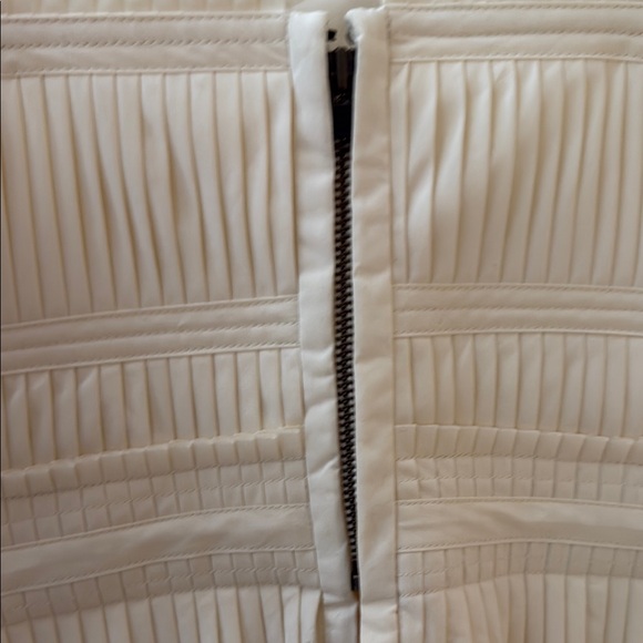 Ulla Johnson Bea Bow-Detailed Pleated Peplum Top in Beige - Picture 3 of 5